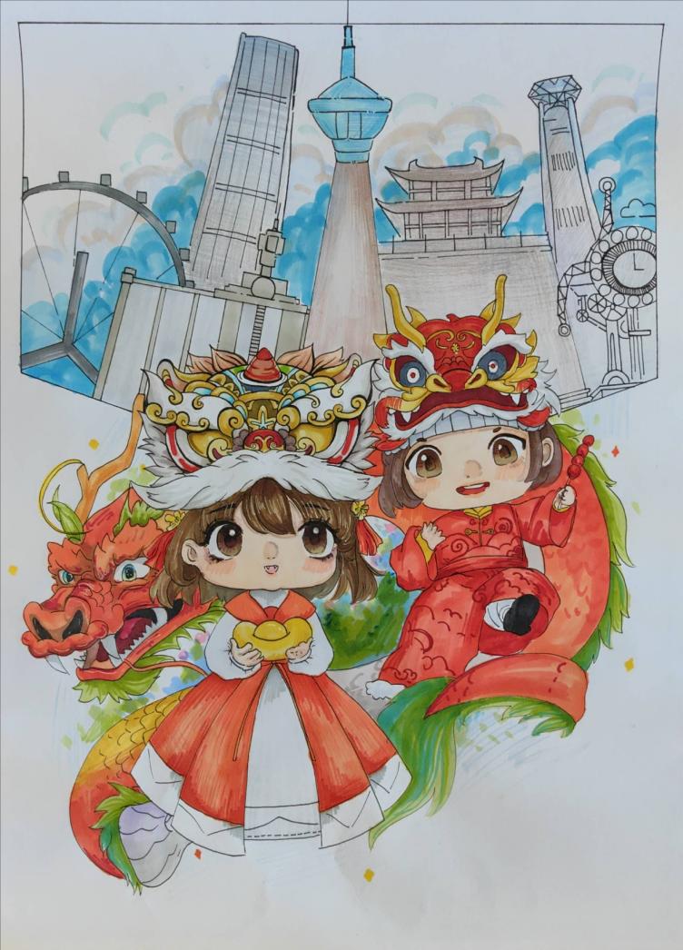 天津市滨海新区yl23455永利官网《古往津来》靳傲雪 大一年级